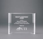 quality achievement acrylic award