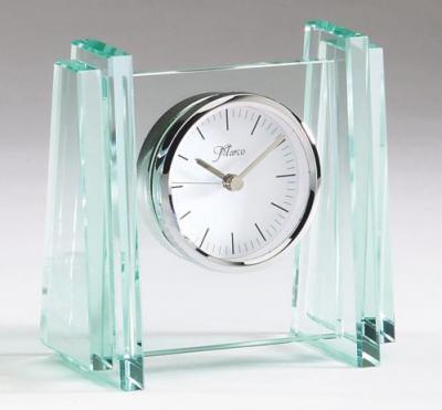 Glass Desk Clock - Q403